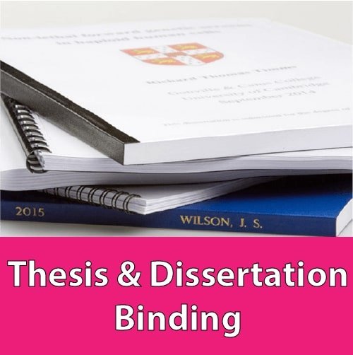 Dissertation Binding Milton Keynes